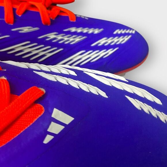 Adidas Predator Pro Elite FG Soccer Cleats Lucid Blue Orange size 10.5 IF6330 - Picture 9 of 12